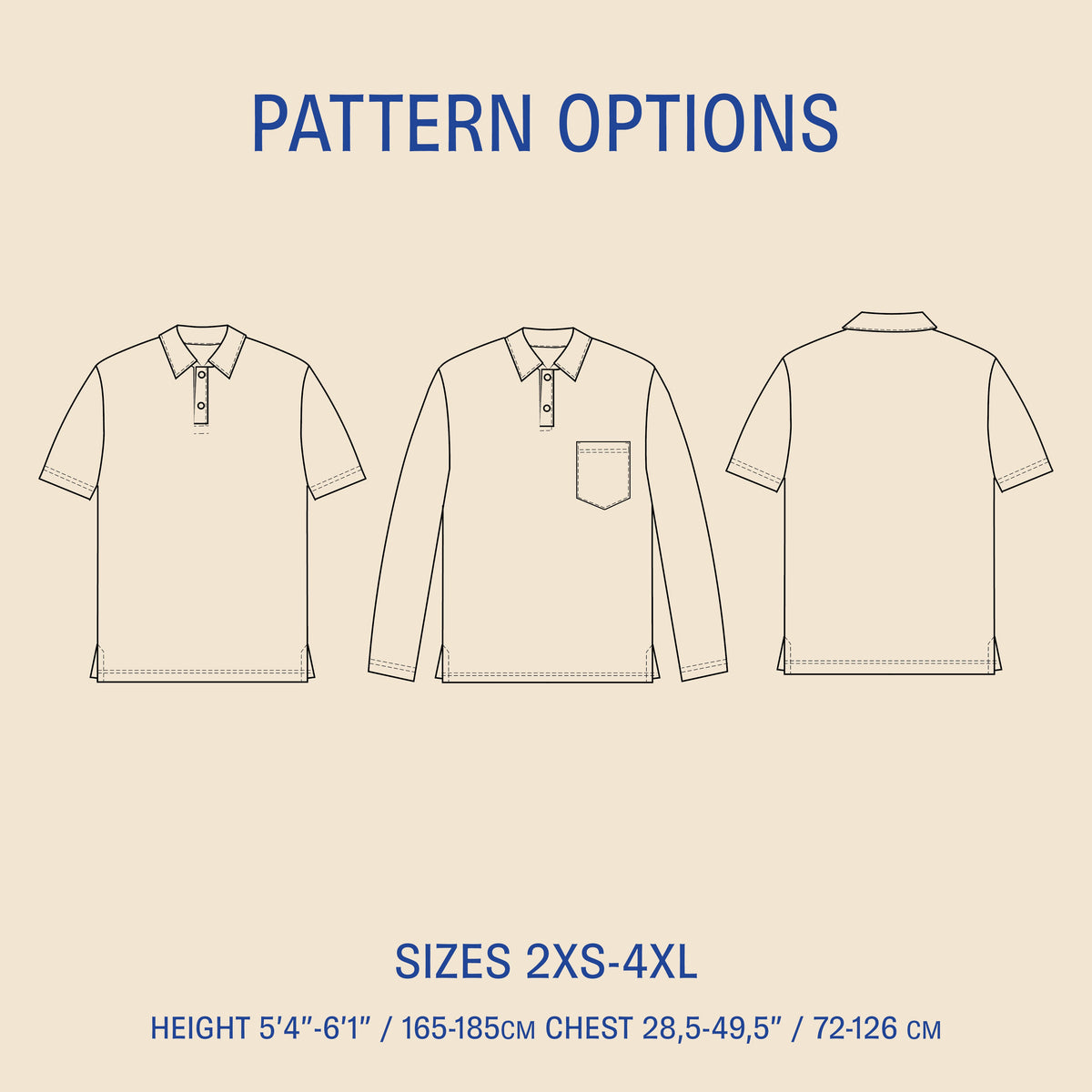 Polo shirt Sewing Pattern