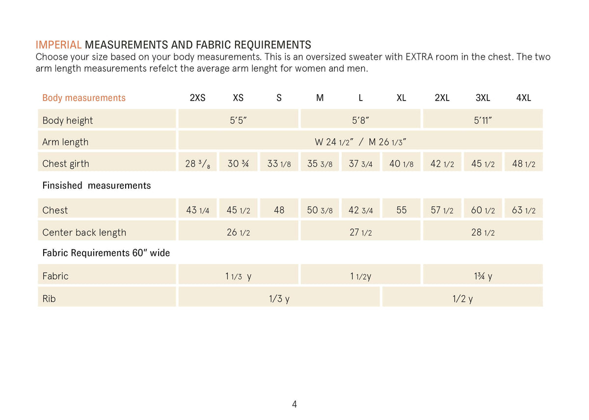 Boyfriend Sweater sewing pattern Wardrobe By Me