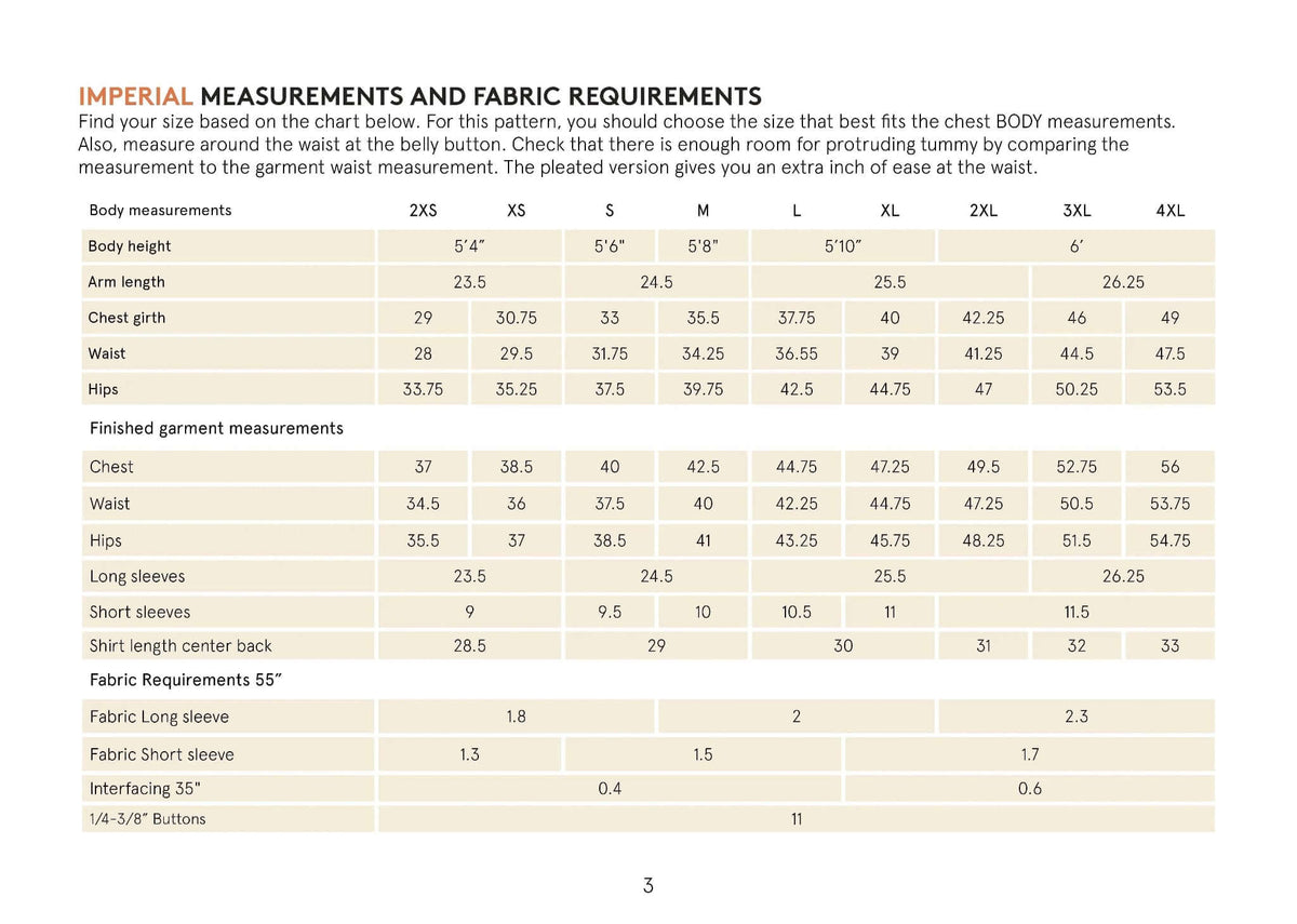 Jensen Shirt sewing pattern Wardrobe By Me