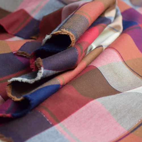 Cousette - Disco Checks Cotton Fabric