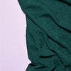 Organic Leaf Jacquard - Bottle Green - 0.5 metre