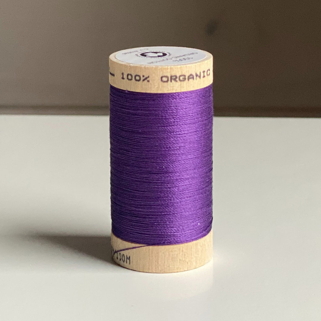 Organic Cotton Thread - Purple