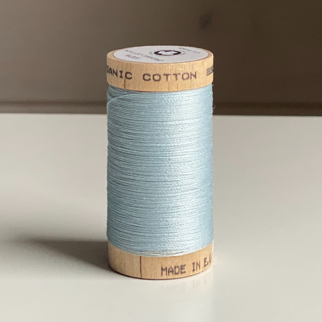 Organic Cotton Thread - Ice Blue