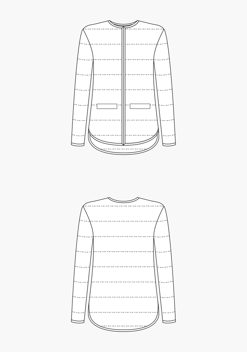 Tamarack Jacket Sewing Pattern by Grainline Studio