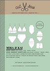 MIRA & KAI - Bikini, Swimsuit & Swim Shorts Sewing Pattern by Cut & Sew - Children and Adult Sizing