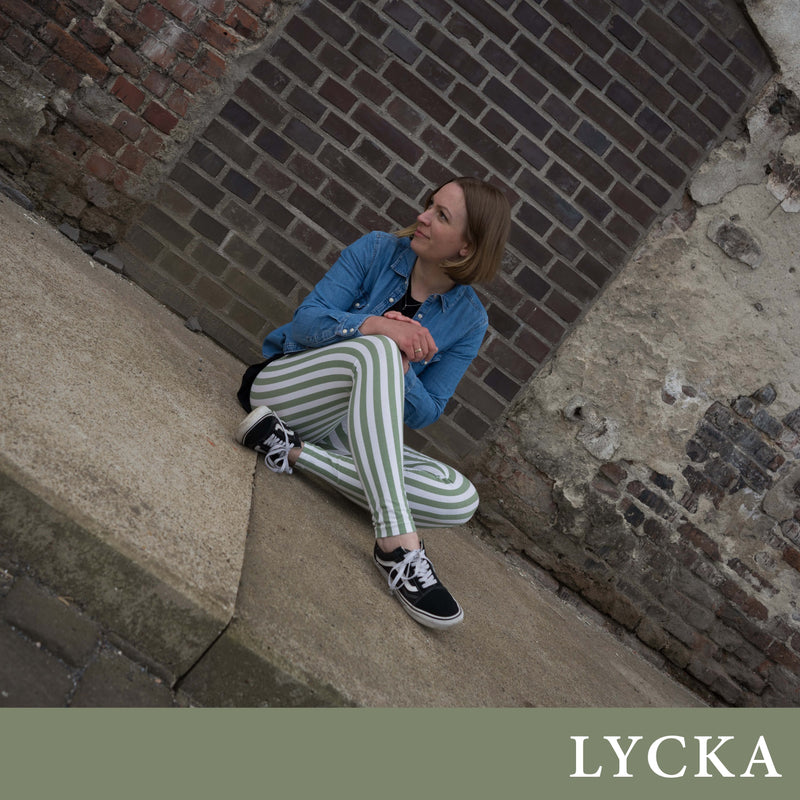 LYCKA Leggings Sewing Pattern by Cut & Sew - Children and Adult Sizing