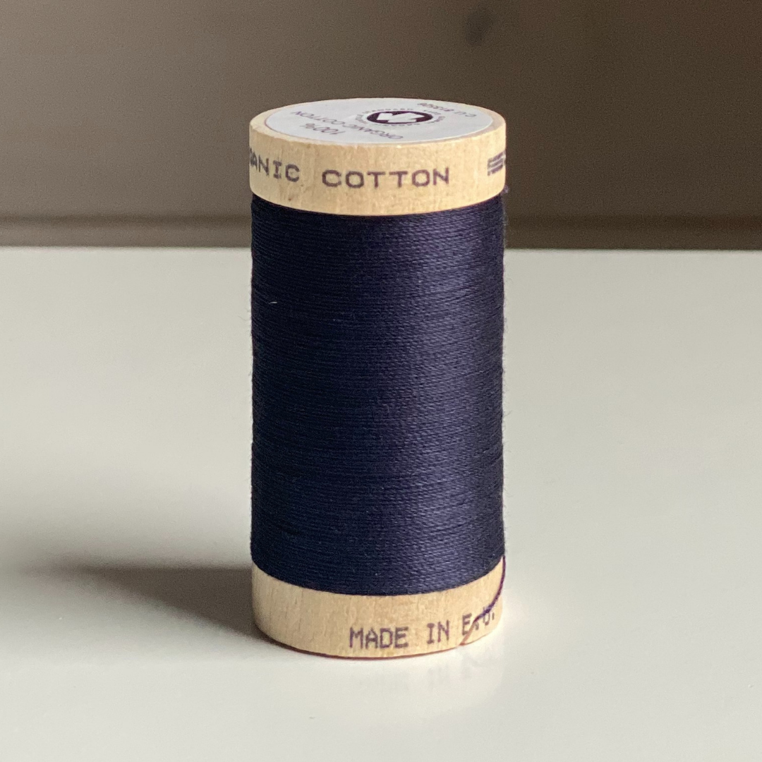 Organic Cotton Thread - Midnight Blue
