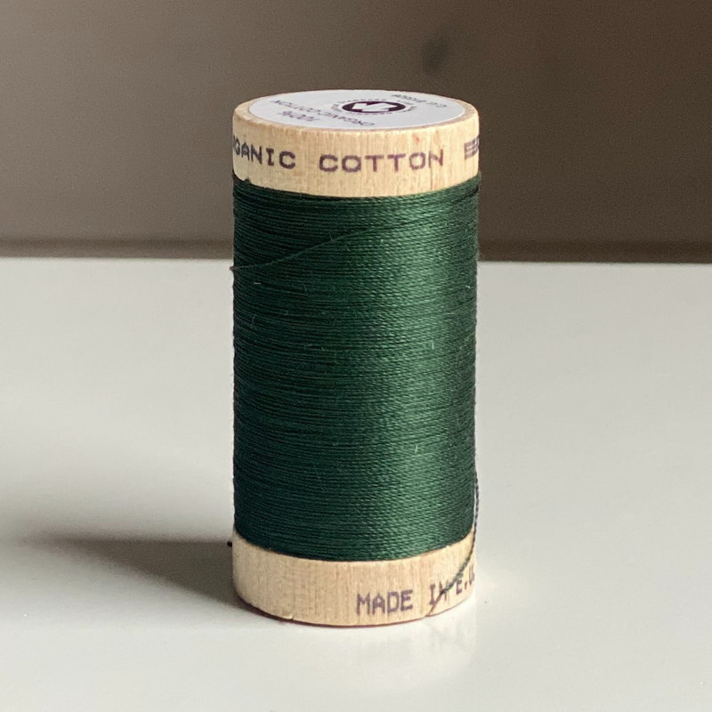 Organic Cotton Thread - Forest Green