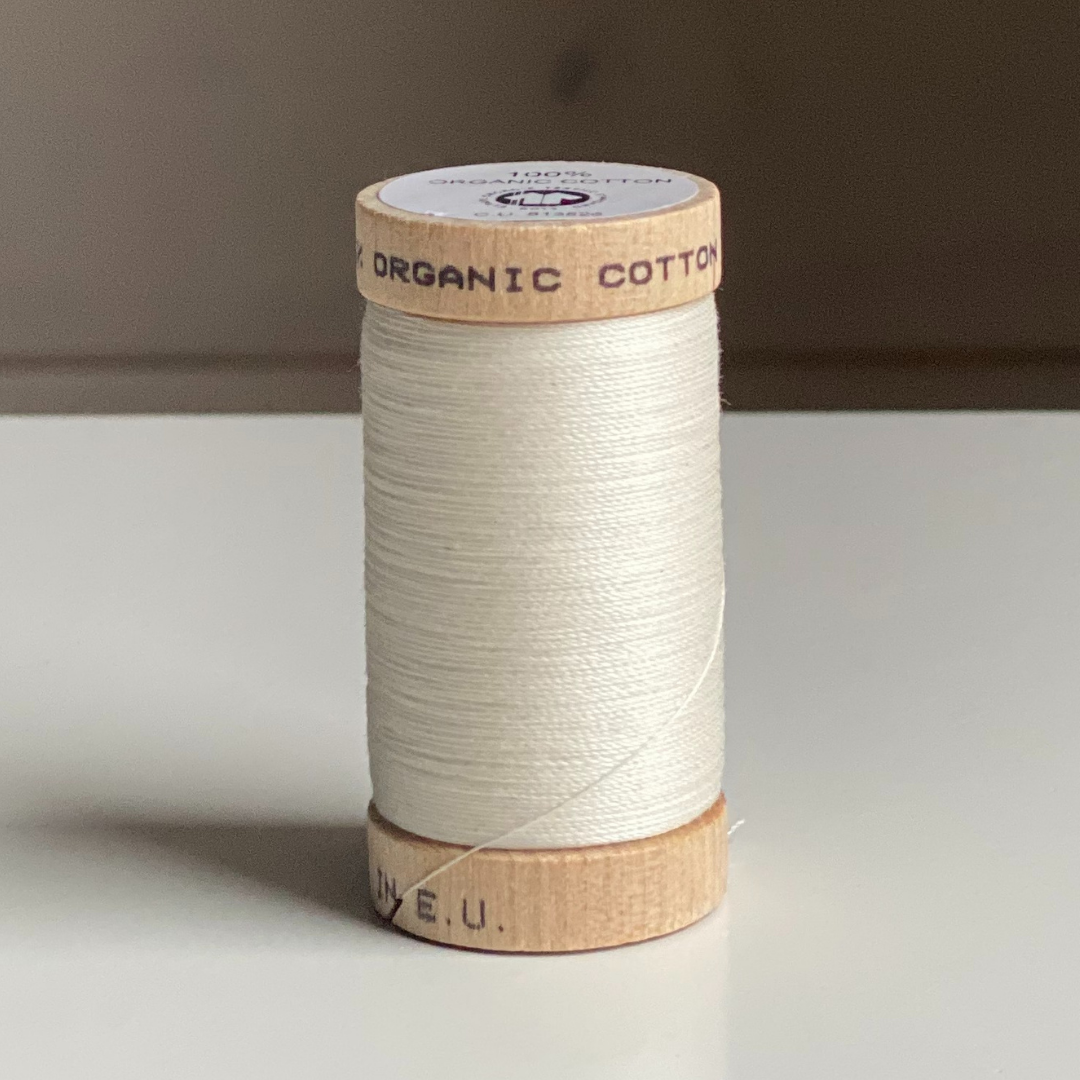 Organic Cotton Thread - Cream