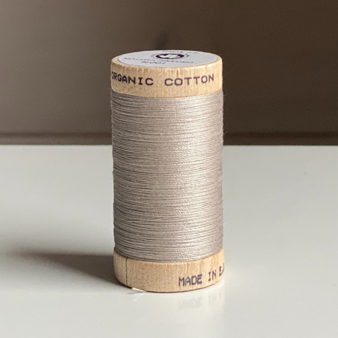 Organic Cotton Thread - Silver Grey
