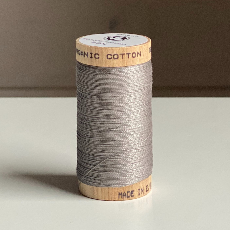 Organic Cotton Thread - Grey