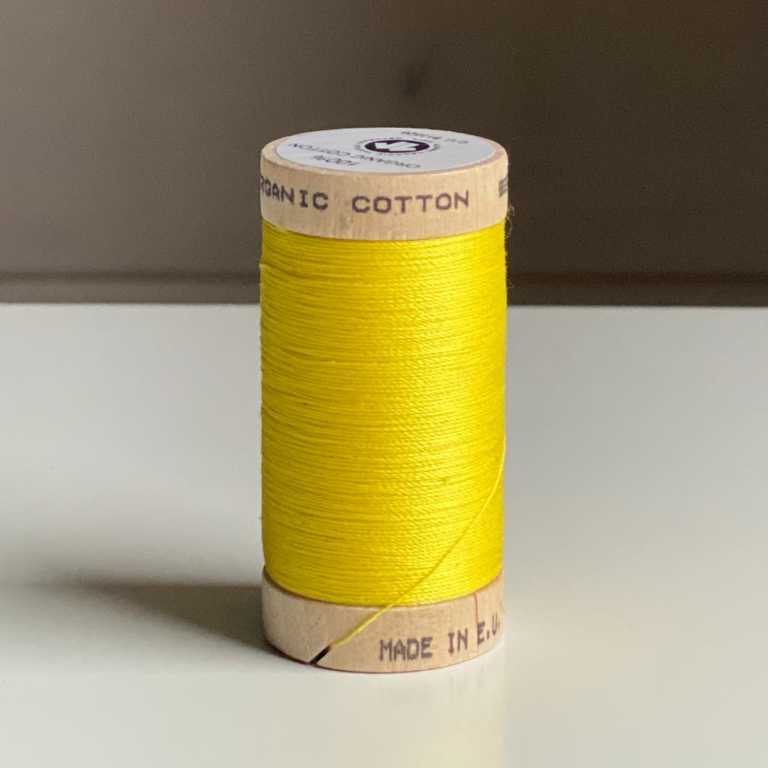 Organic Cotton Thread - Yellow