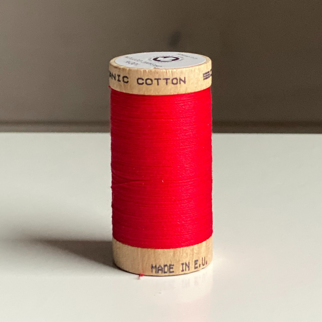 Organic Cotton Thread - Red