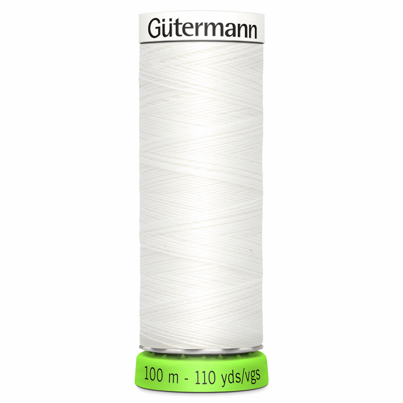 Gütermann Sew-all rPET Recycled Thread - 800 White