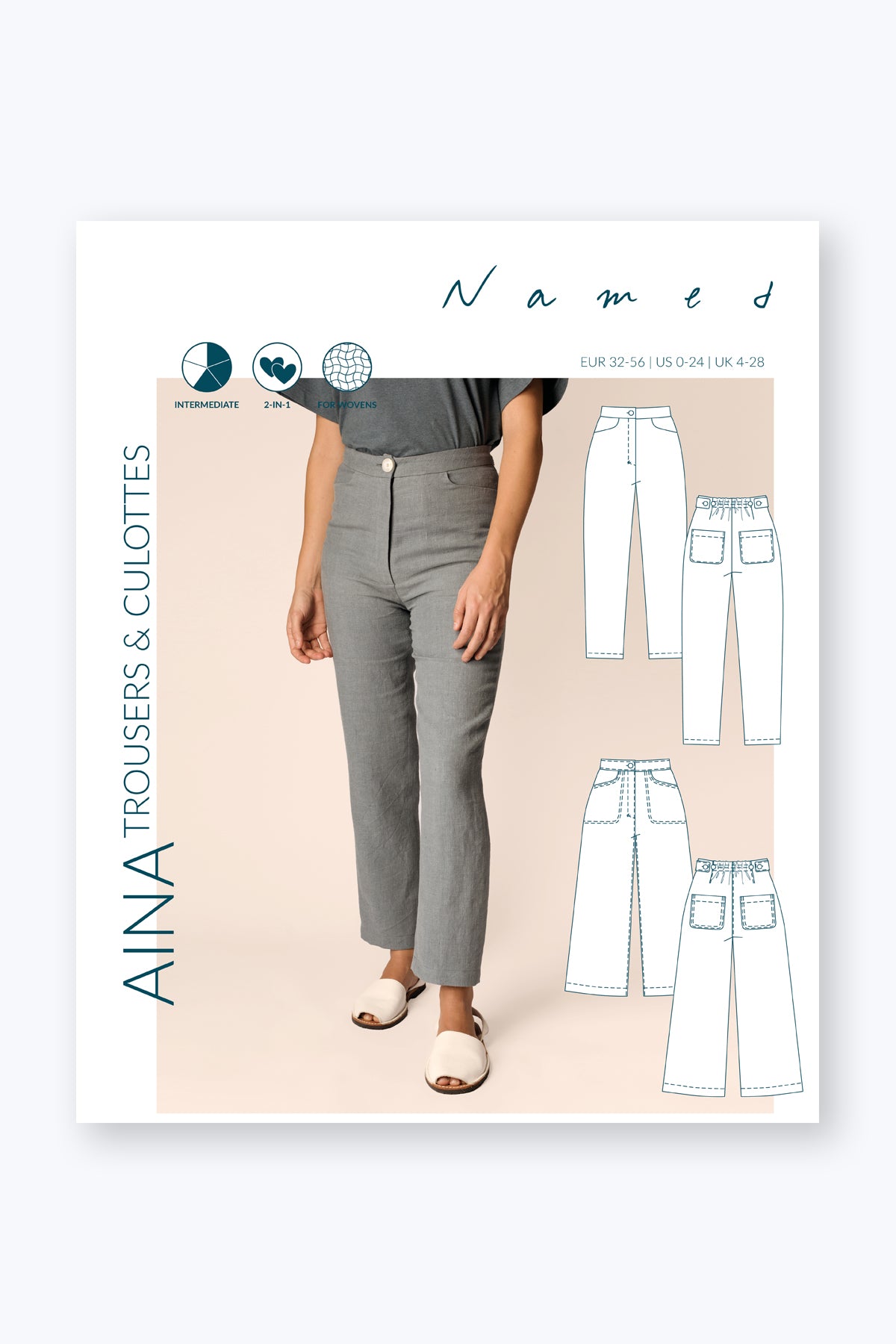 Aina Trousers & Culottes by Named Clothing