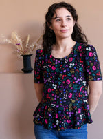 Nuit Fleurie - Viscose Fabric - Lise Tailor - 0.5 metre