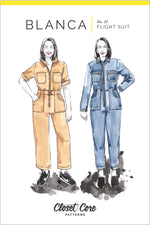 Blanca Flight Suit Pattern by Closet Core