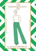 BROOKLYN Trousers Sewing Pattern by Maison Fauve