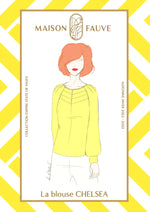 CHELSEA Top/Blouse Sewing Pattern by Maison Fauve