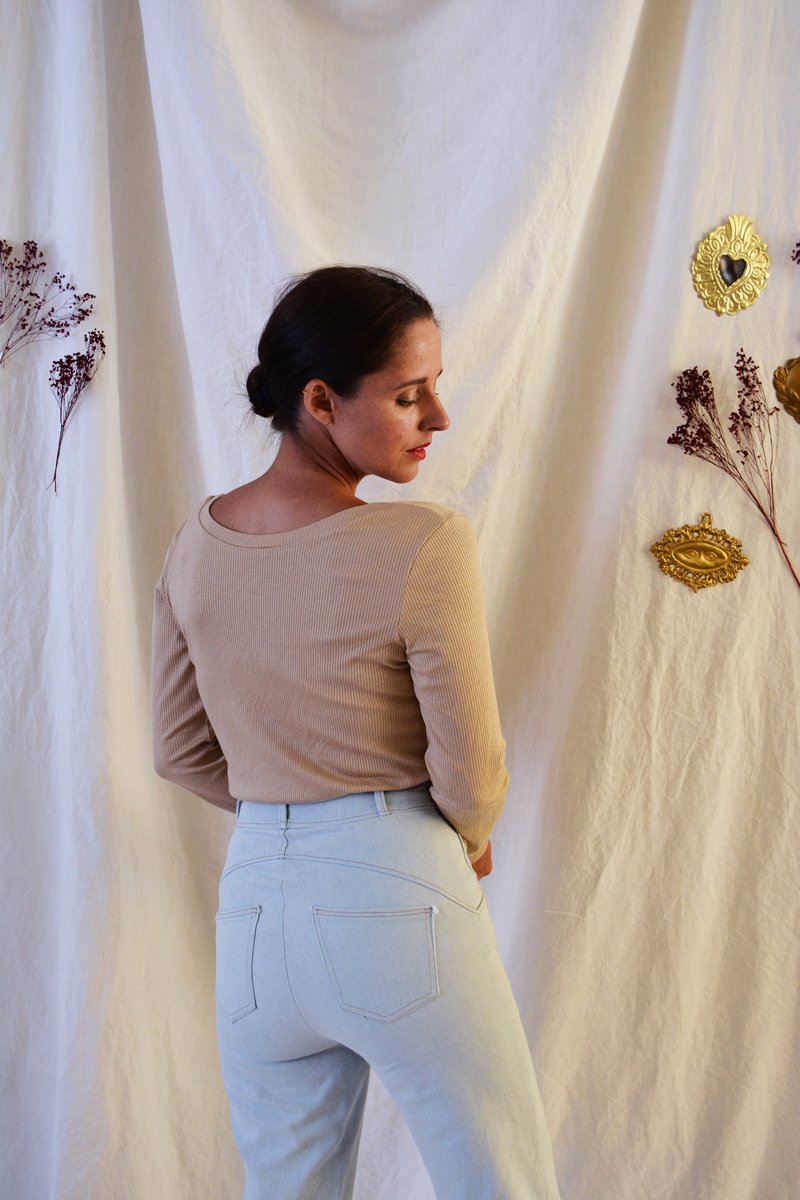 Hussard Trouser/Jeans Sewing Pattern by Maison Fauve