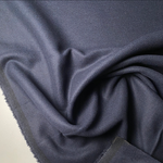 Wool Coating Deadstock Fabric - Navy - Priced per 0.5 metre