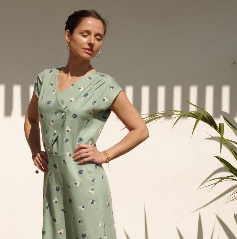 Eclipse Playsuit/Dress Sewing Pattern by Maison Fauve
