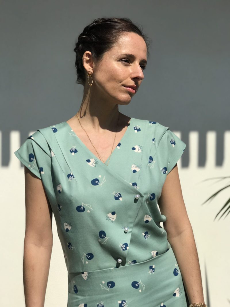 Eclipse Playsuit/Dress Sewing Pattern by Maison Fauve