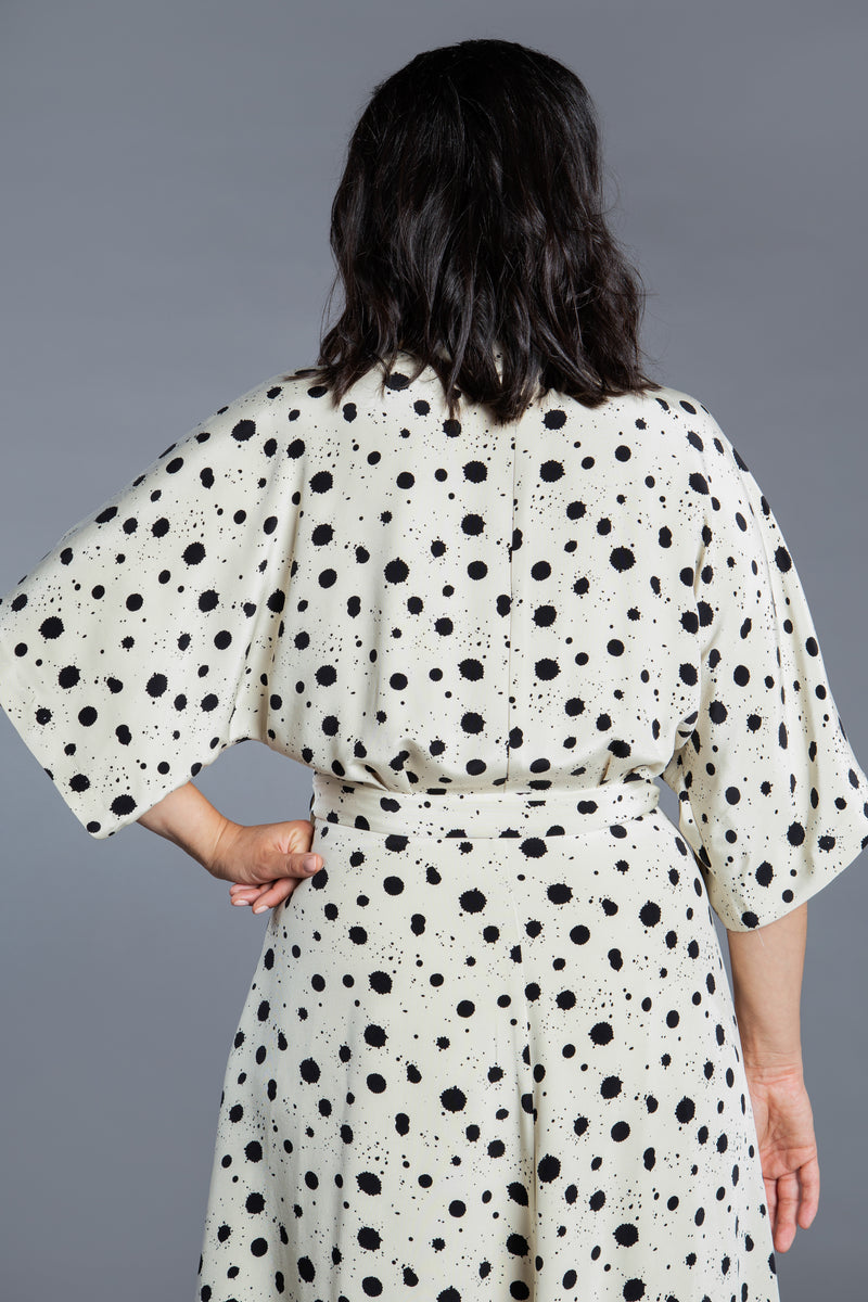 Elodie Wrap Dress Pattern by Closet Core