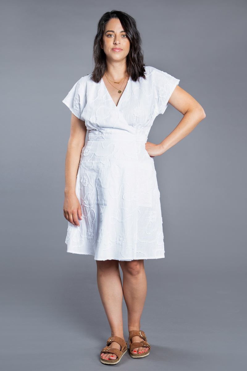 Elodie Wrap Dress Pattern by Closet Core