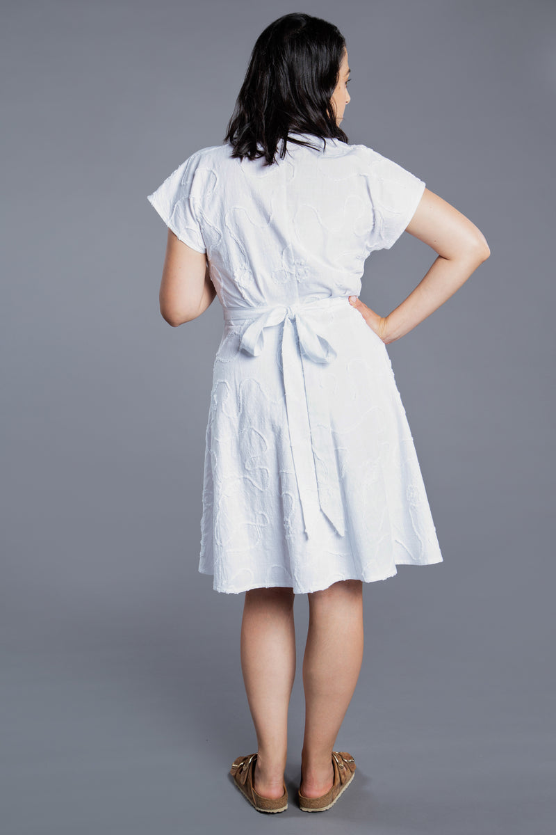 Elodie Wrap Dress Pattern by Closet Core