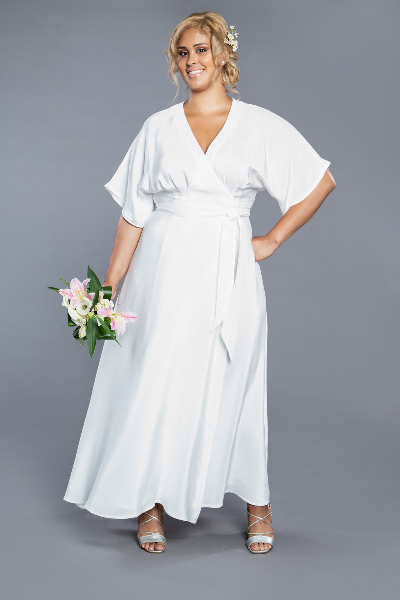 Elodie Wrap Dress Pattern by Closet Core