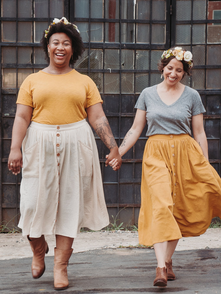 Estuary Skirt Pattern by Sew Liberated