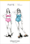 Faye Swimsuit by Closet Core Patterns