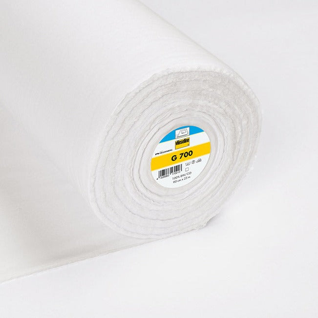 Vilene/Vlieseline - G700 Heavyweight Woven Cotton Fusible Interfacing - 1 metre