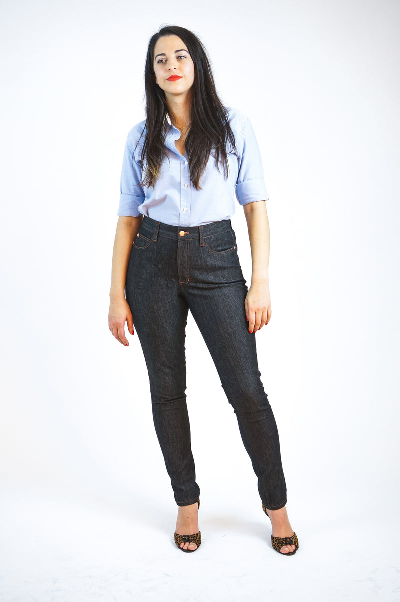Ginger Skinny Jeans Pattern by Closet Core