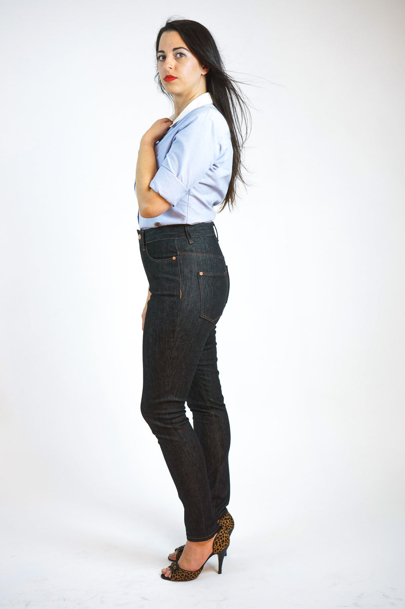 Ginger Skinny Jeans Pattern by Closet Core