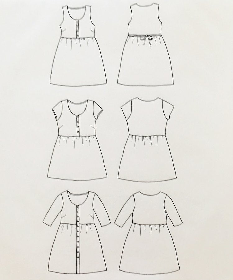 Hinterland Dress Pattern by Sew Liberated