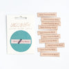 HAND-F*CKING-MADE - Pack of 10 Woven Labels