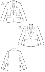 Jasika Blazer Pattern by Closet Core
