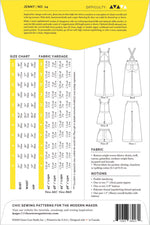 Jenny Overalls and Trousers Pattern by Closet Core