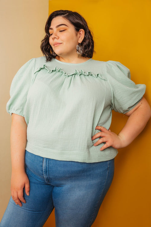 The Sagebrush Top Sewing Pattern by Friday Pattern Co.