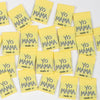 YO MAMA MADE IT - Pack of 10 Woven Labels
