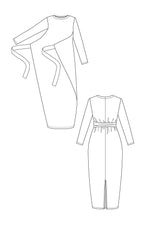 Kielo Wrap Dress & Jumpsuit Sewing Pattern by Named Clothing