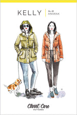 Kelly Anorak Pattern by Closet Core