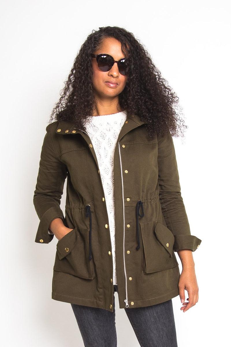 Kelly Anorak Pattern by Closet Core