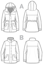 Kelly Anorak Pattern by Closet Core