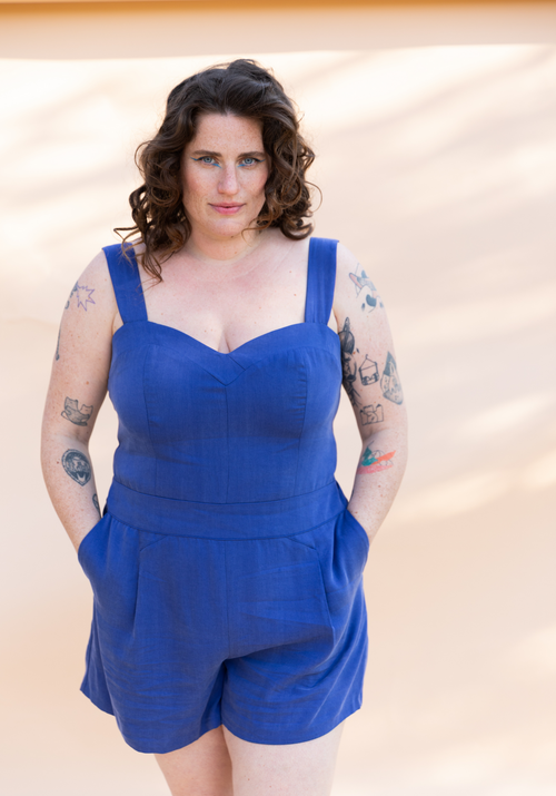 KIKA Jumpsuit + Dress Sewing Pattern by Maison Fauve