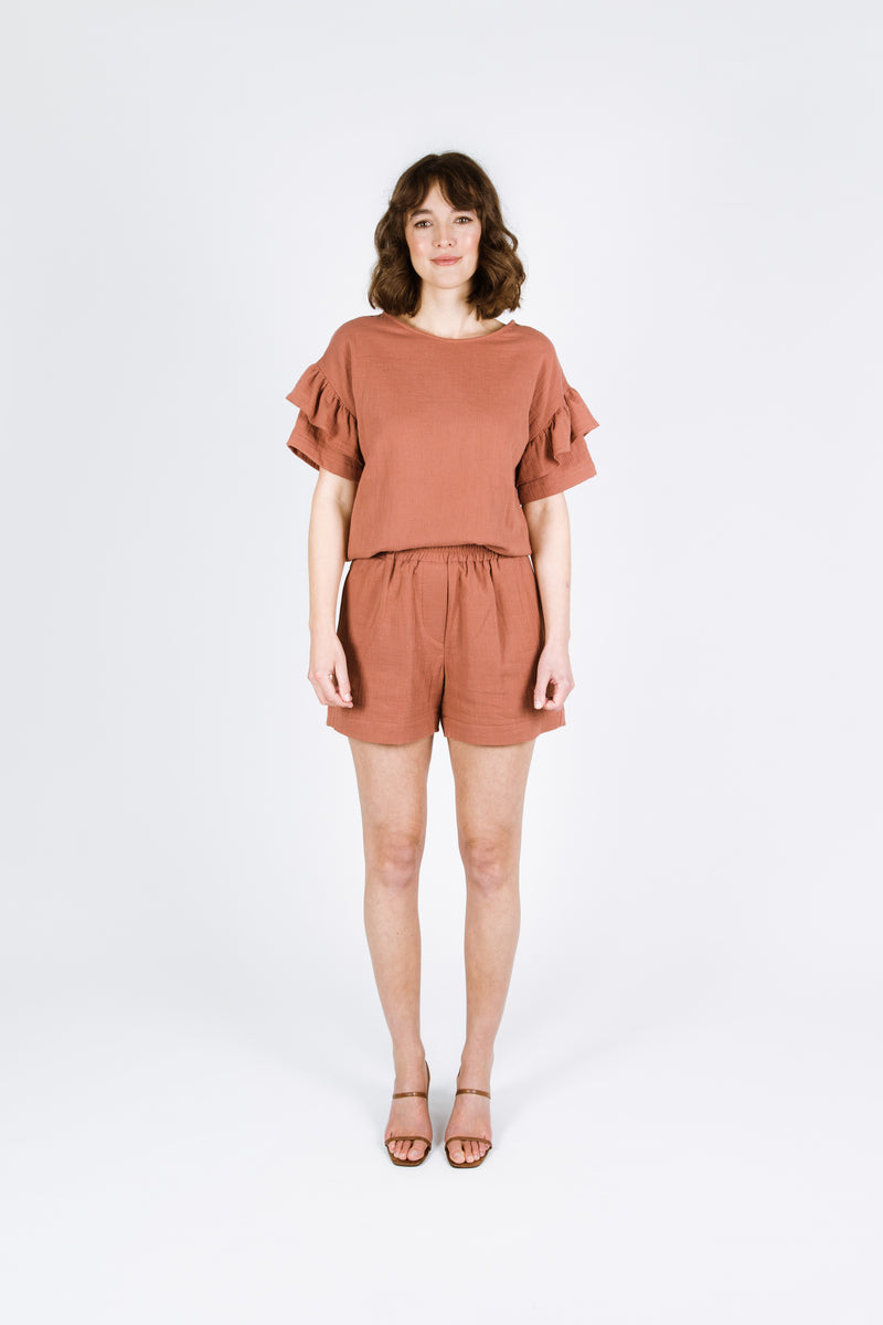 Solar Sweater/Tee Pattern by Papercut Patterns