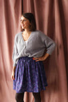 Murmures Bleu - Viscose Fabric - Lise Tailor - 0.5 metre