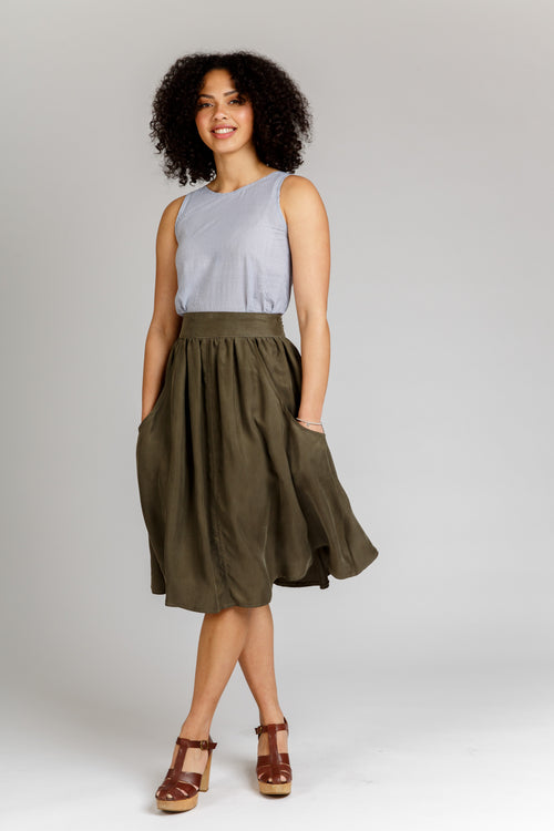 Brumby Skirt by Megan Nielsen Patterns